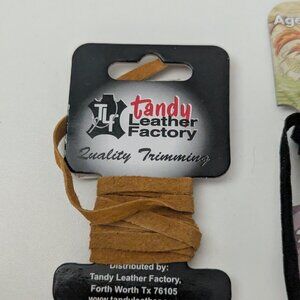 Velvet suede and leather lace/trimming **Free with $10 purchase**